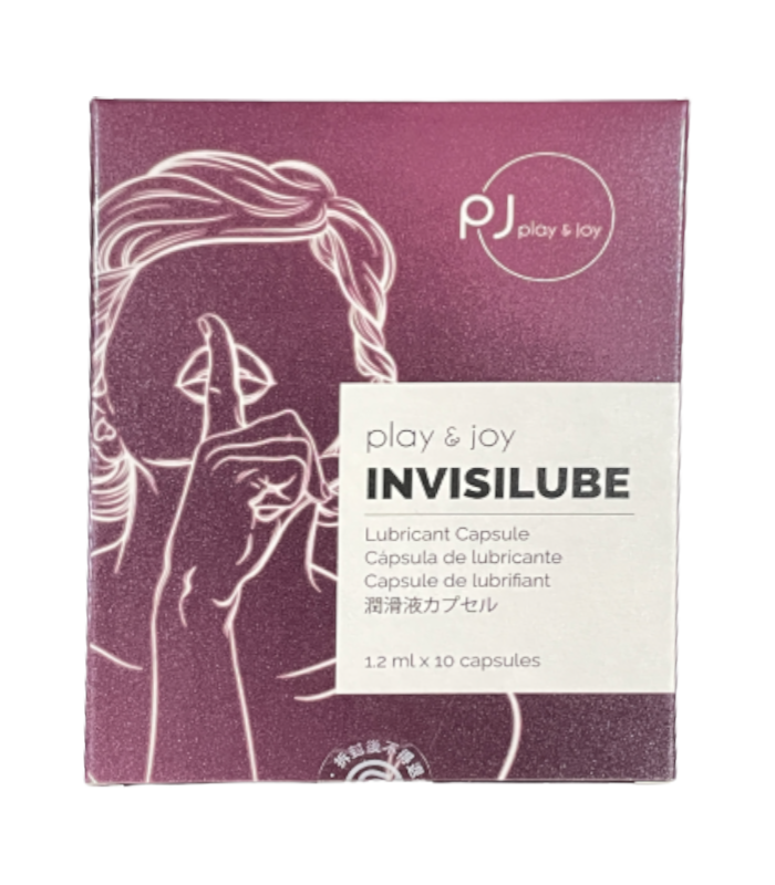 Play&Joy 隱形潤滑液膠囊｜提升敏感度、增加愛液、舒適體驗、英諾美生產